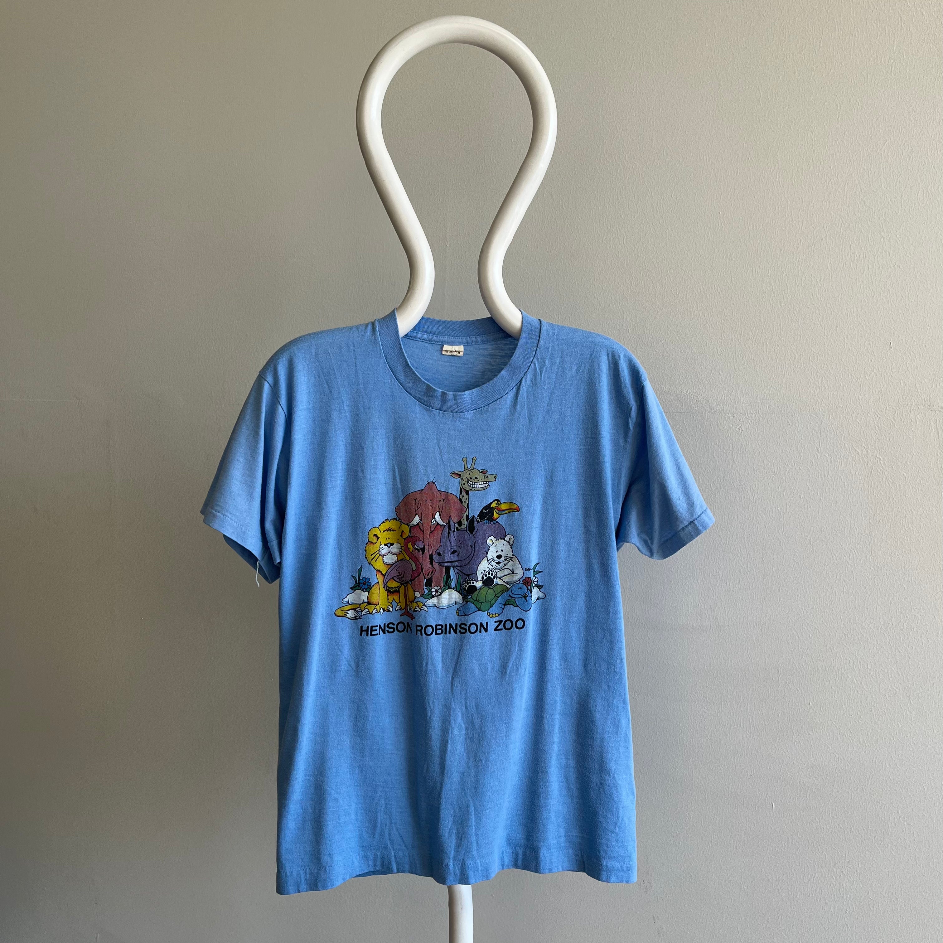 1980s Henson Robinson Zoo Animal T-Shirt