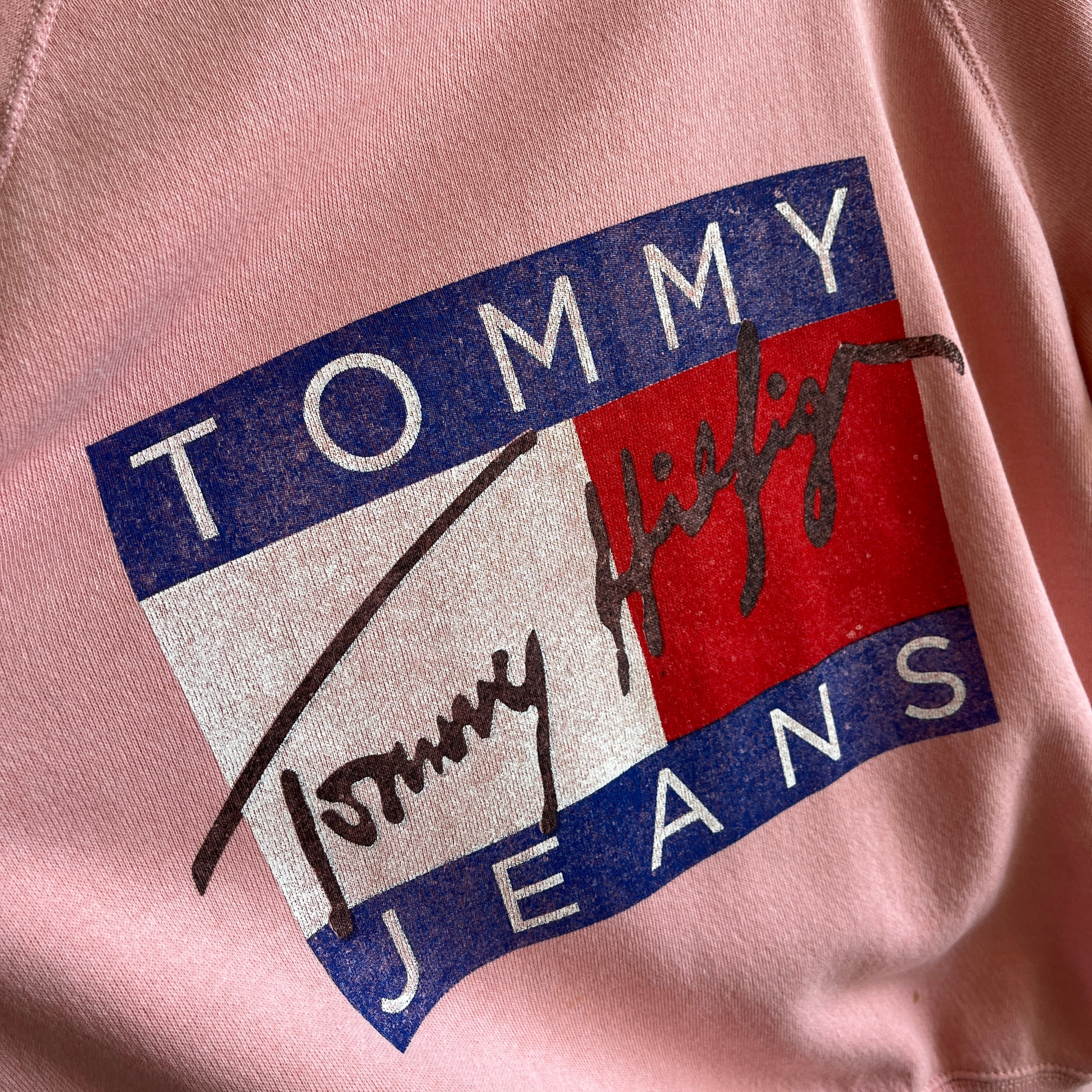 Sweat Tommy doux et ample des années 1980