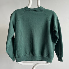 1980s Faded Forest Green Sweatshirt