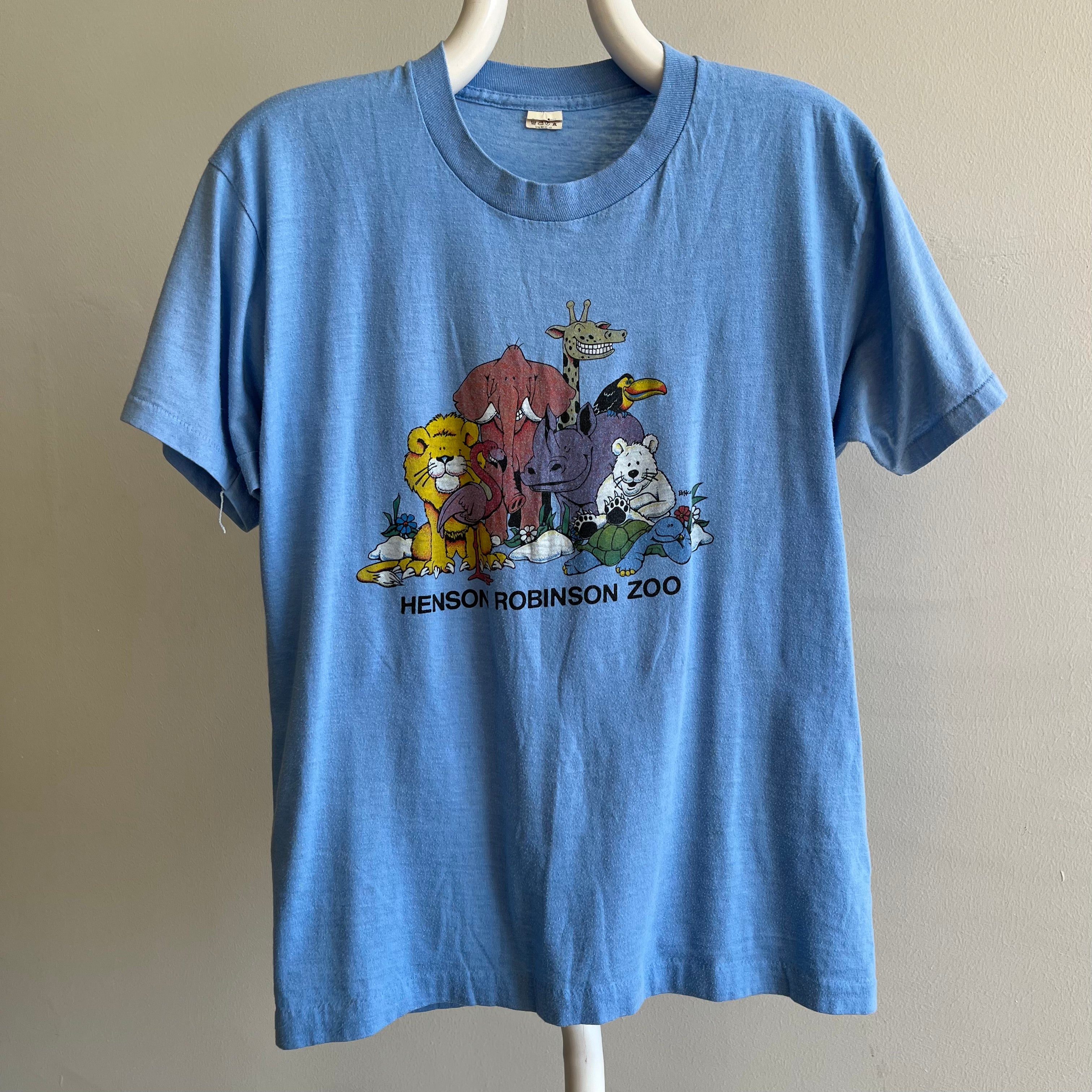 1980s Henson Robinson Zoo Animal T-Shirt