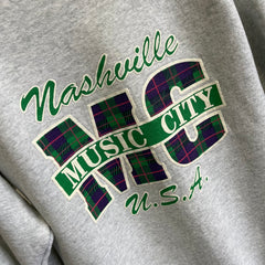 1980s Music City Nashville Tourist Sweatshirt by FOTL