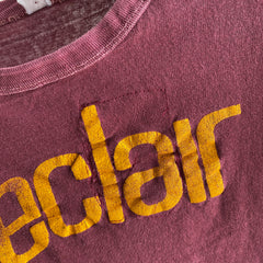 1960s Eclair Mended From Being A Rag to A T-shirt Again - WOW!