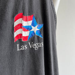 1990s Las Vegas Cotton Tank Top - Nicely Worn and Faded