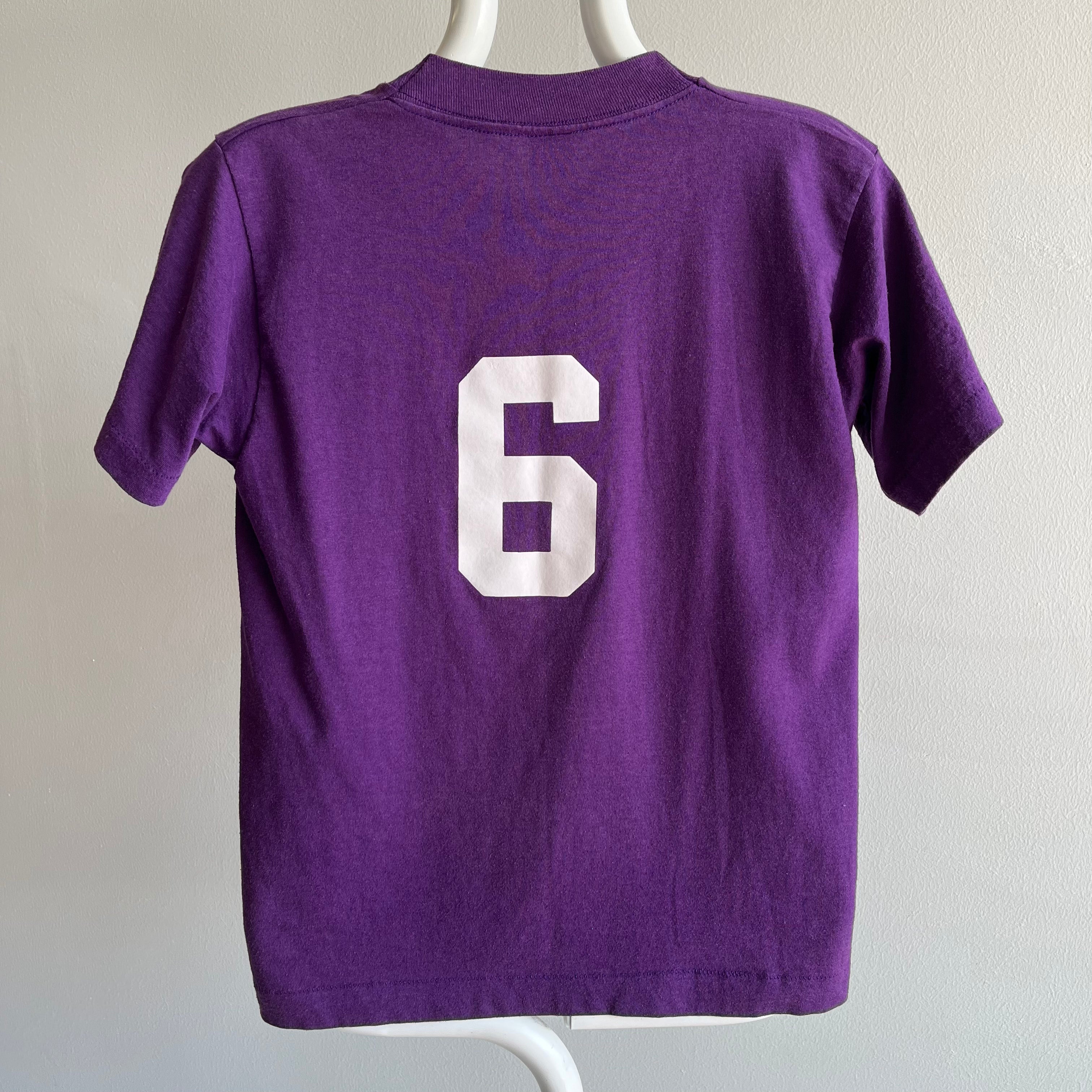 1980s Rockies T-Shirt with No. 6 on the Backside
