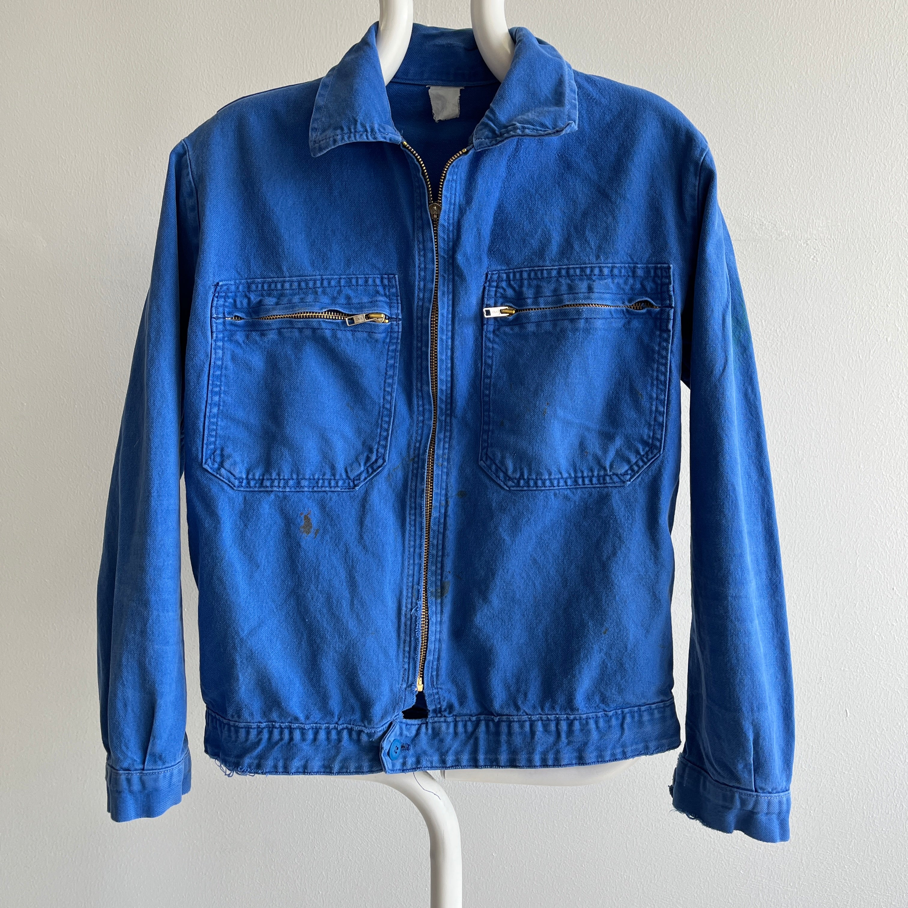 1970/80s French Cyclist Jacket - Soft and Worn