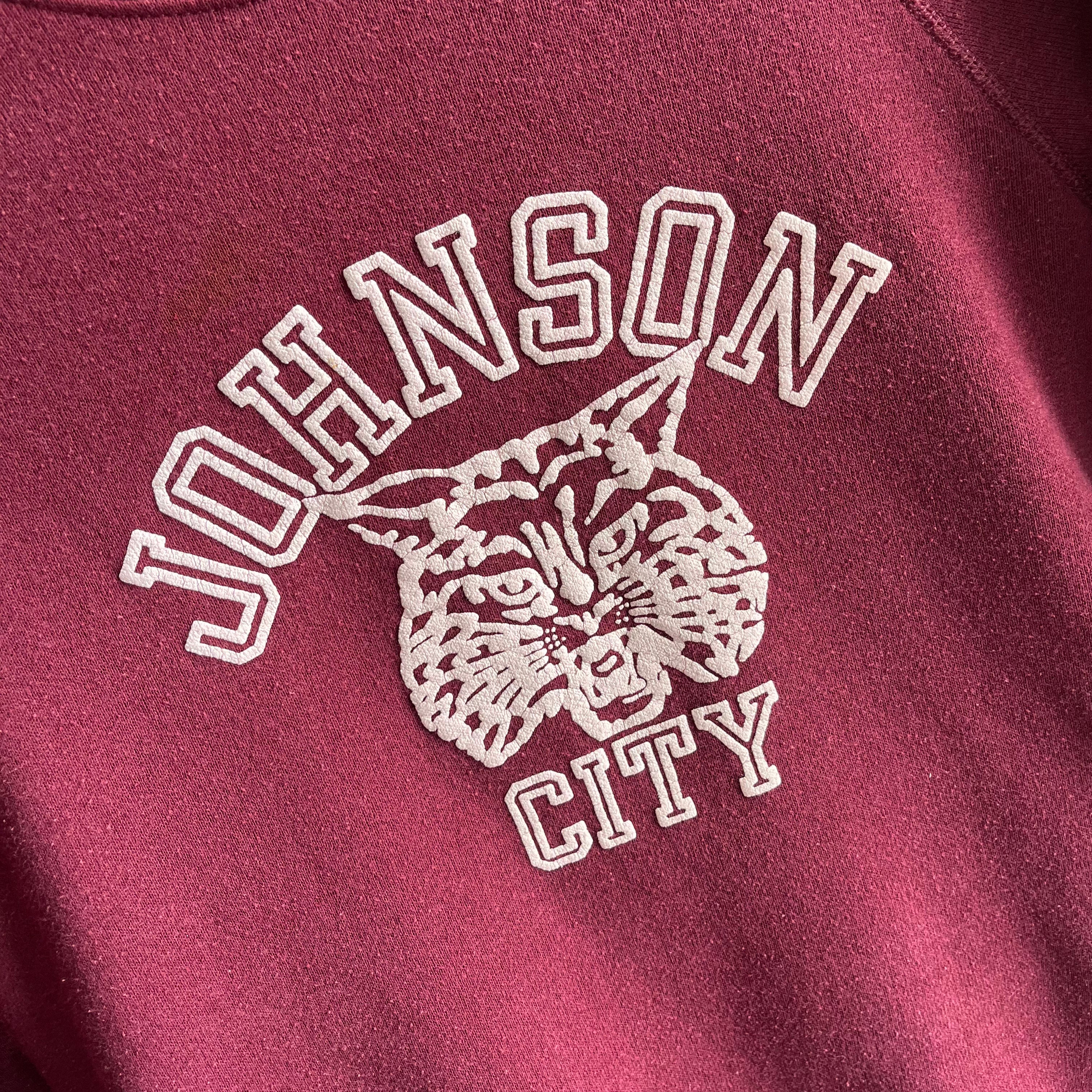 1980s Johnson City Panthers (?) Sweatshirt