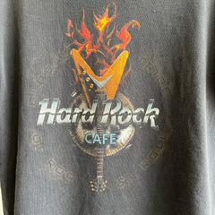 T-shirt Hard Rock Cafe Paris des années 1990 en lambeaux