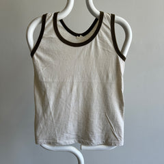 1970s Contrast Tank Top