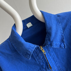 1970s Chore Shirt with Interior Zip Pockets - RARE!!