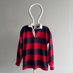 1980s Land's End USA Made Traditional Rugby Shirt - THIS!