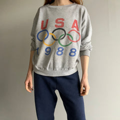 1988 Nicely Worn Out Olympic Sweatshirt