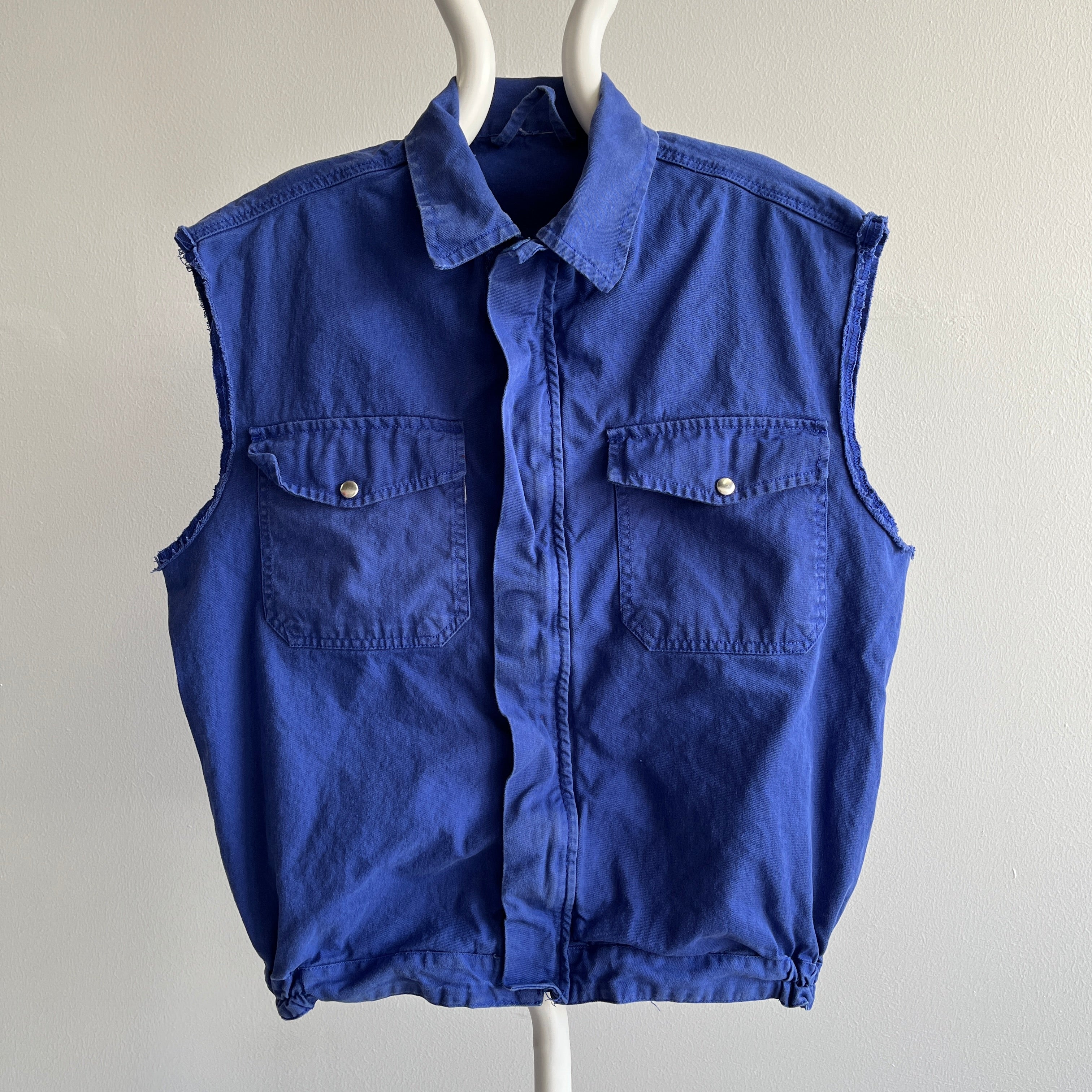 1980s Cut Sleeve Workwear Vest