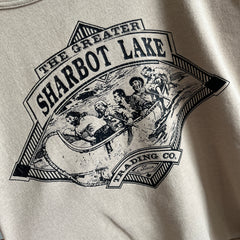 1970s The Greater Sharbot Lake, Canada Tourist Sweatshirt - Destroyed