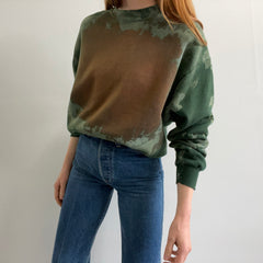 Sweat-shirt Tie Dye/But Not Green and Earthy des années 1980