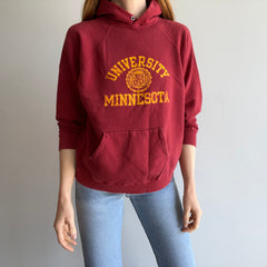 1970s University of Minnesota Pull Over Hoodie !!!