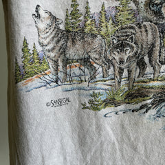 1995 DESTROYED SOFT THRASHED Montana Animal T-Shirt - SWOON