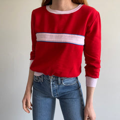 1980s Single Stripe Sweatshirt
