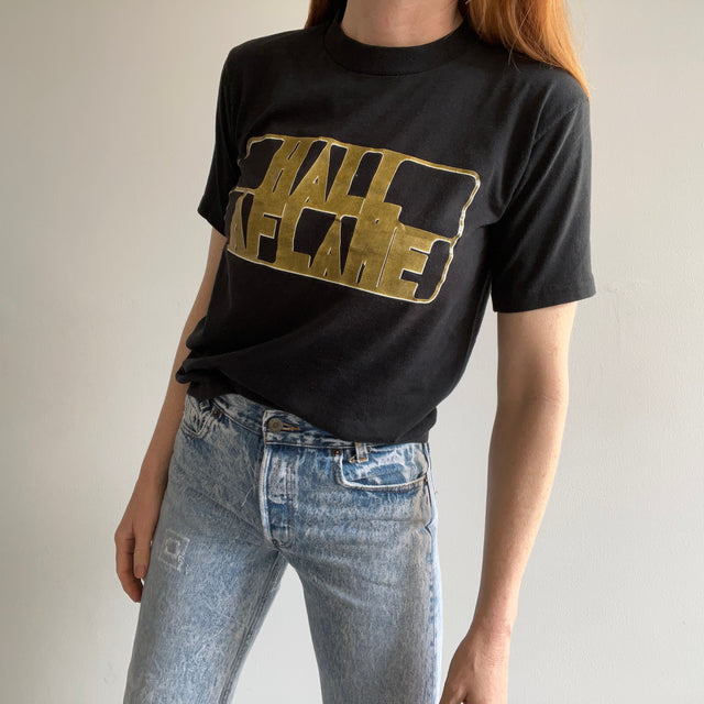 1990 Hall AFlame Band T-Shirt