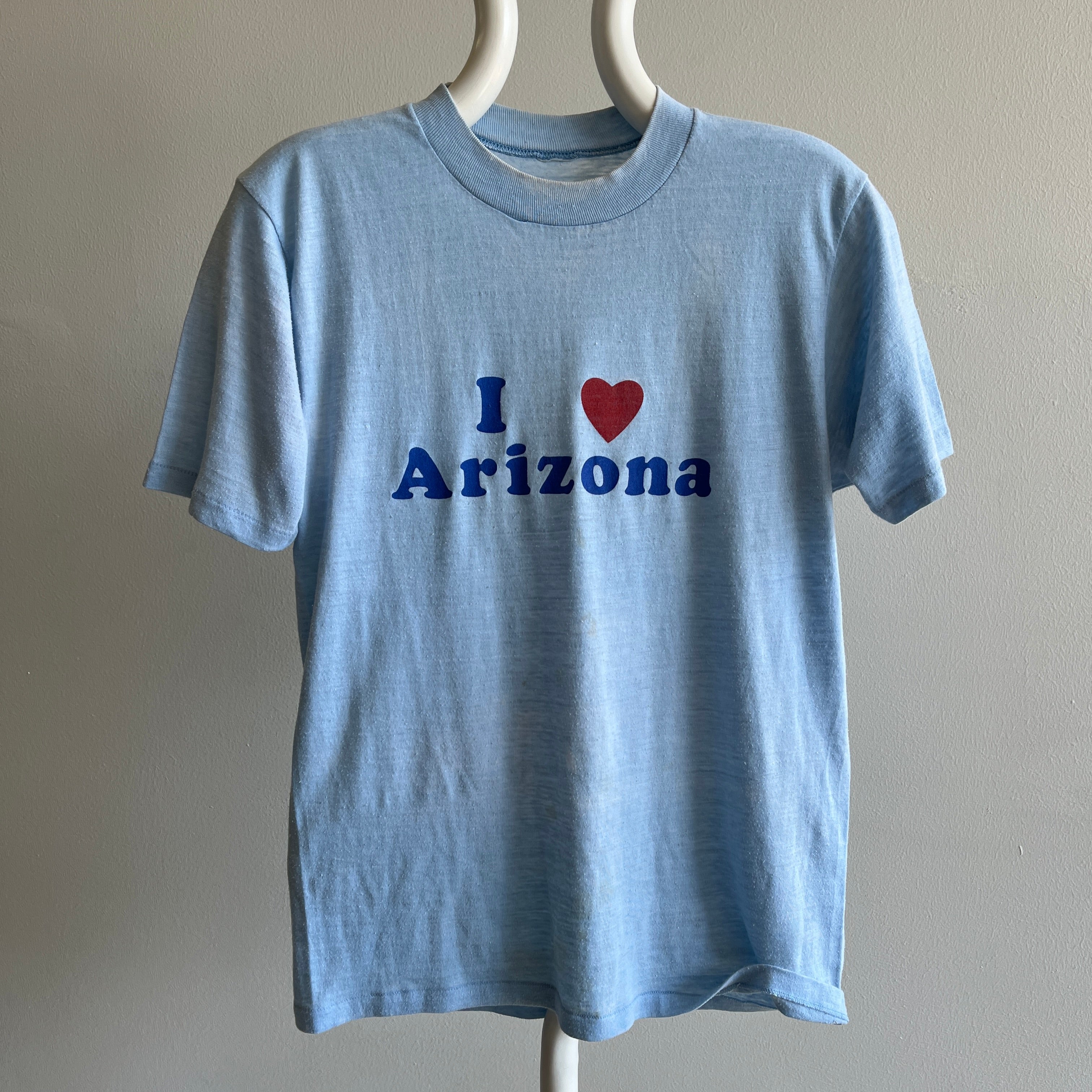 1970/80s I Love Arizona Super Stained T-Shirt