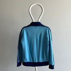 1970s Jaguar Mock Neck Zip Up - Oh So Soft