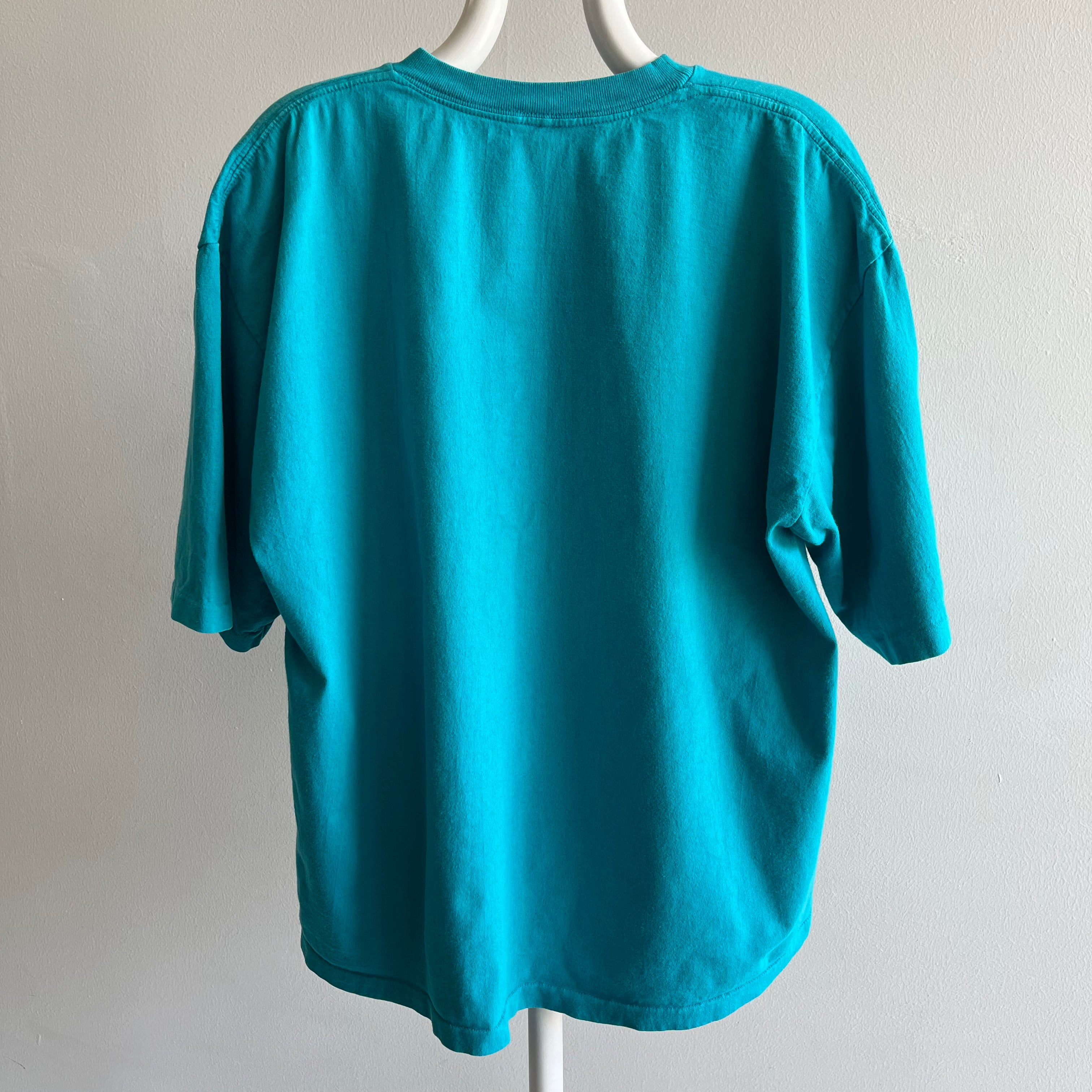 1990s Boxy Provincetown Cotton T-Shirt