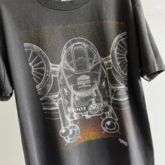 1990s A-10 Warthog Front and Back T-Shirt by Oneita