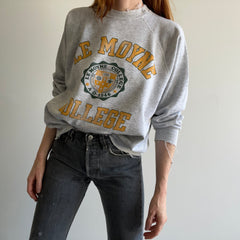 1980s Tattered Le Moyne College Sweatshirt - Personal Collection