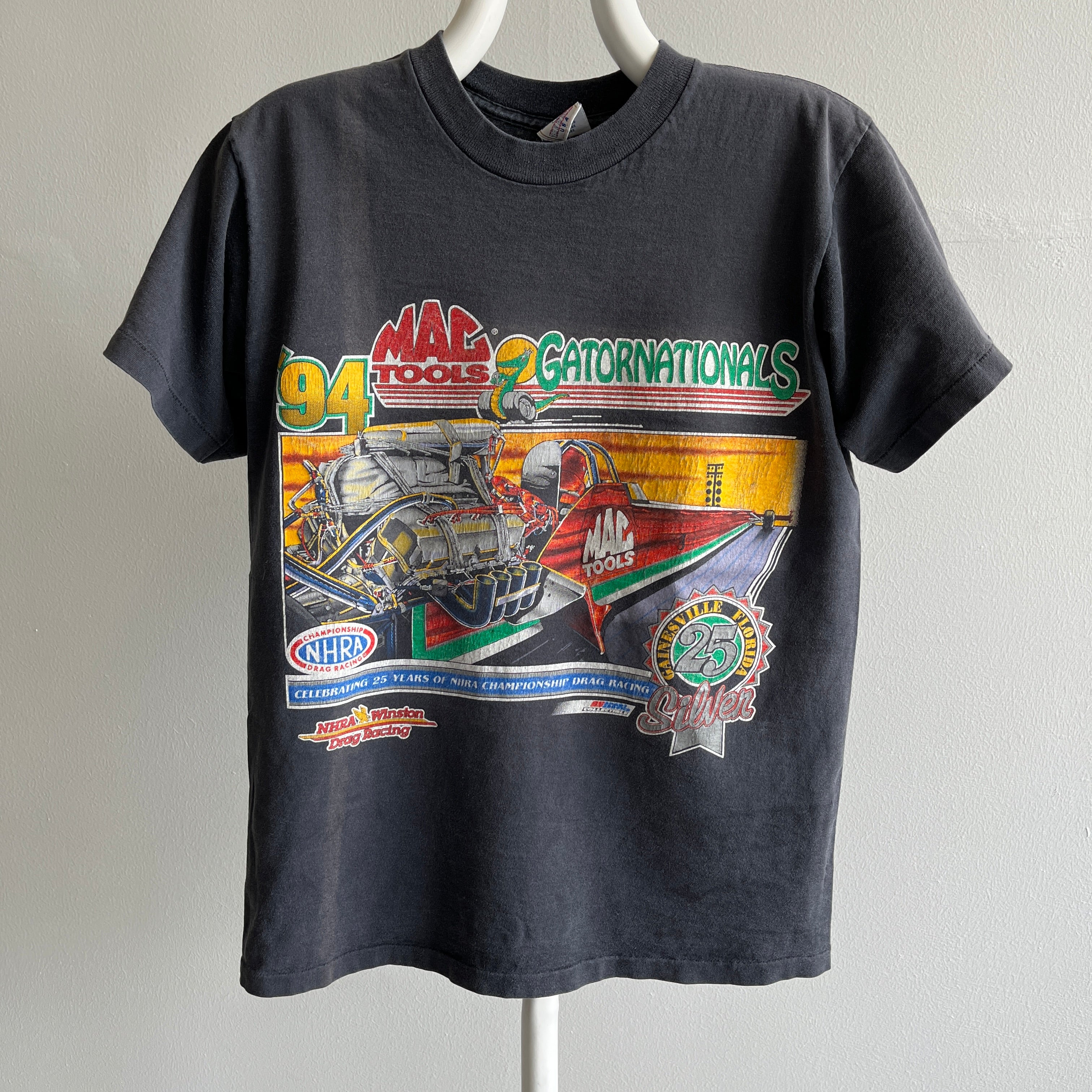 1994 Sun Faded Gatornationals Mac Tools RAD NHRA T-Shirt - Personal Collection