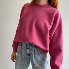 Sweat-shirt rose bonbon des années 1980/90