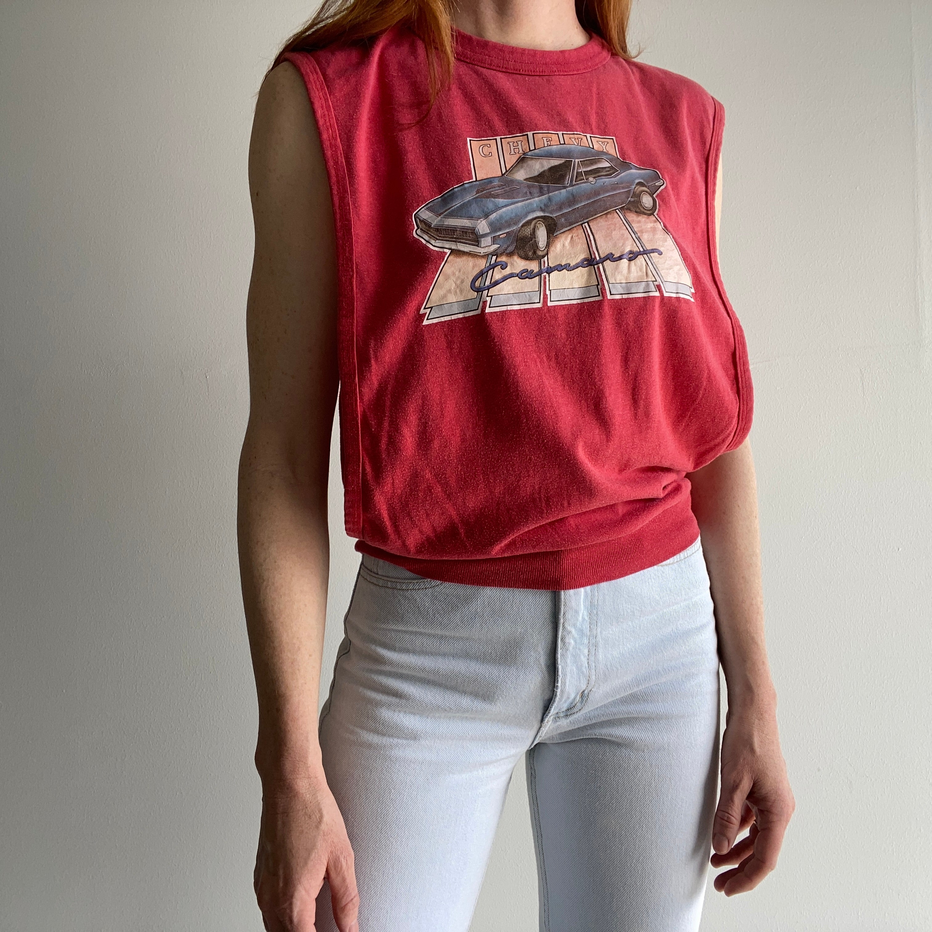 1970s Chevy Camero Open Sides Tank Top - Oh My!