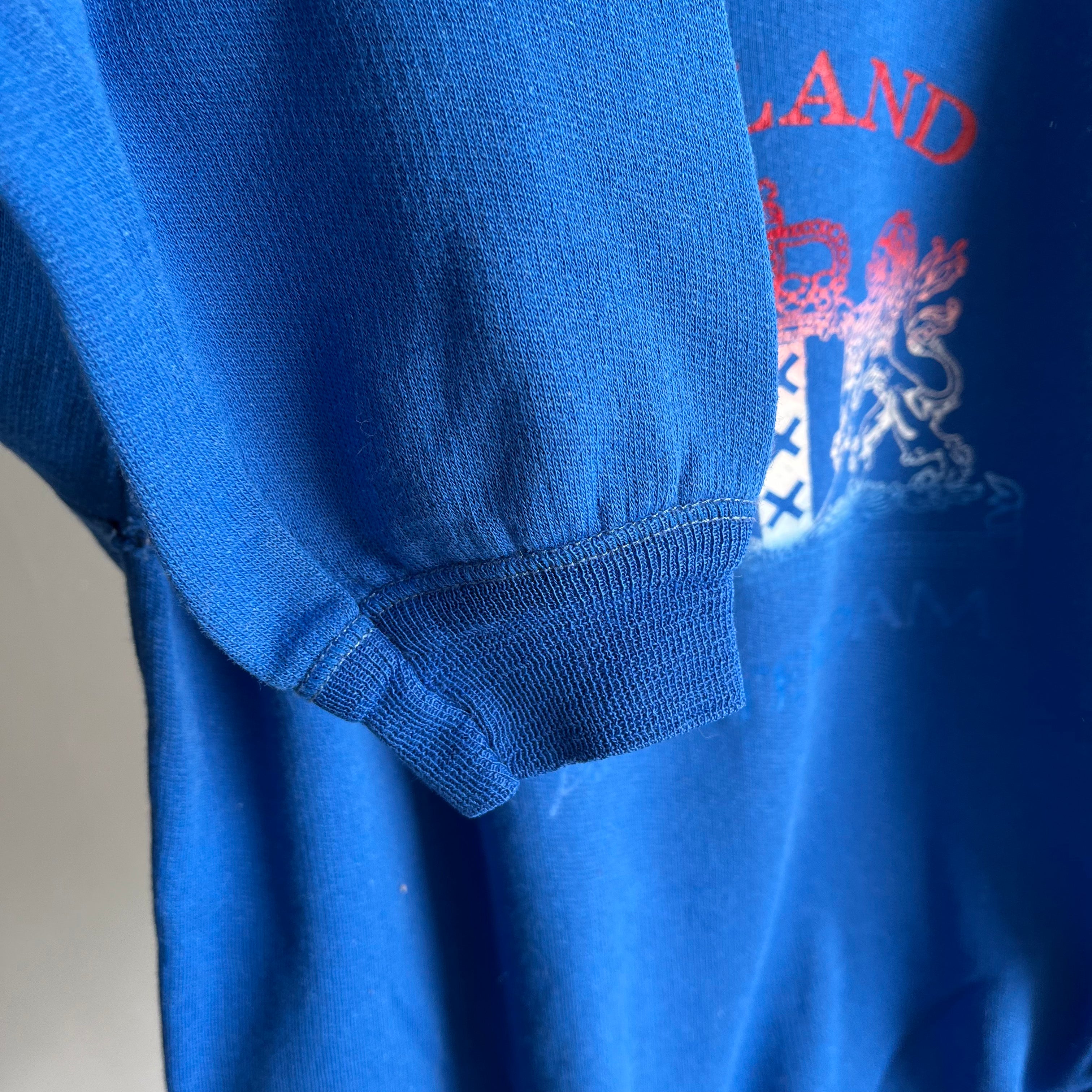 1980s Holland Amsterdam Tourist - Made In Italy - Sweatshirt