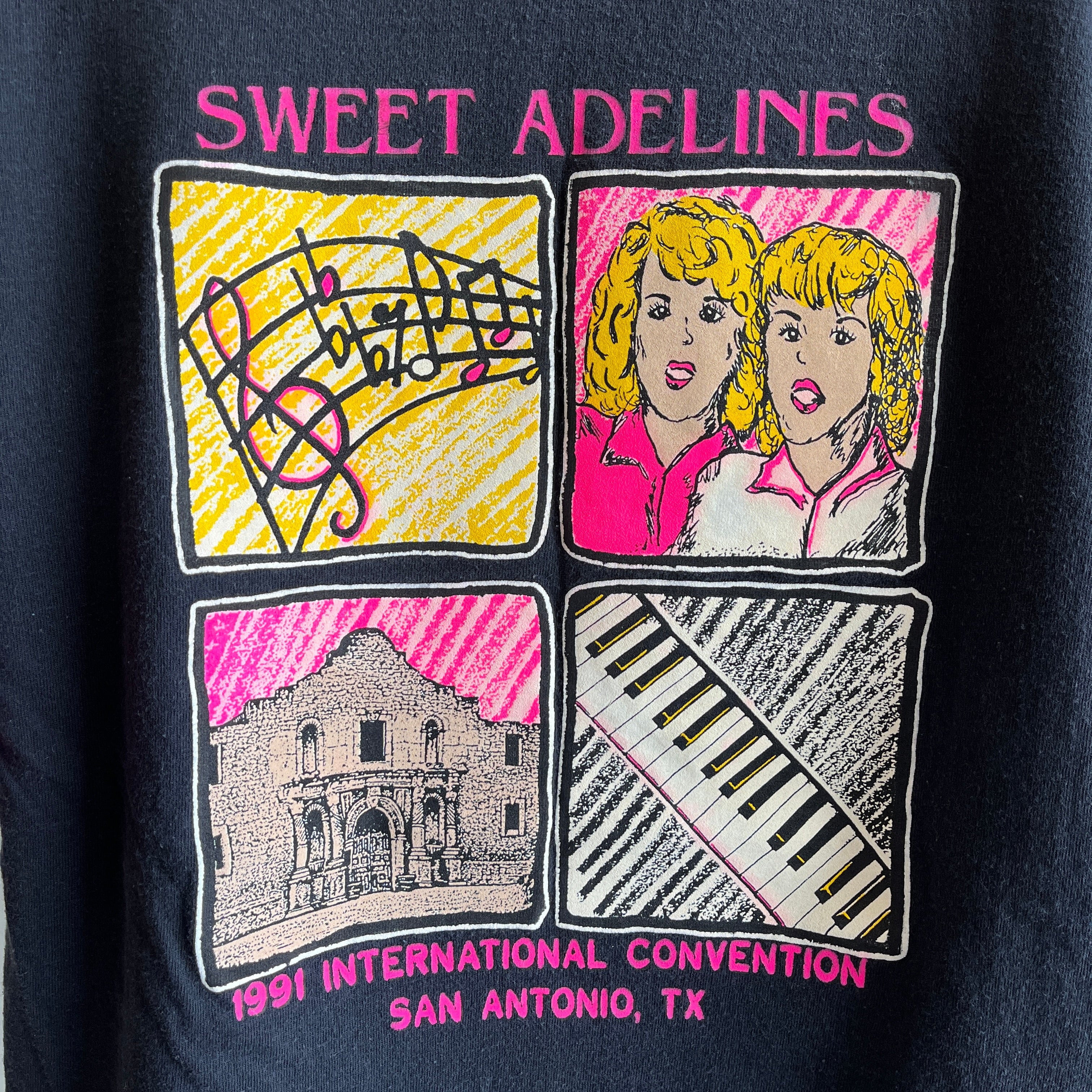 1991 Sweet Adelines Two Tone avec un bricolage 