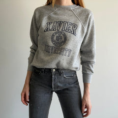 Sweat-shirt de l'Université Xavier des années 1980/90 par Velva Sheen