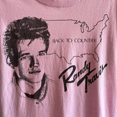1980s Randy Travis - Back To Country - Muscle tank