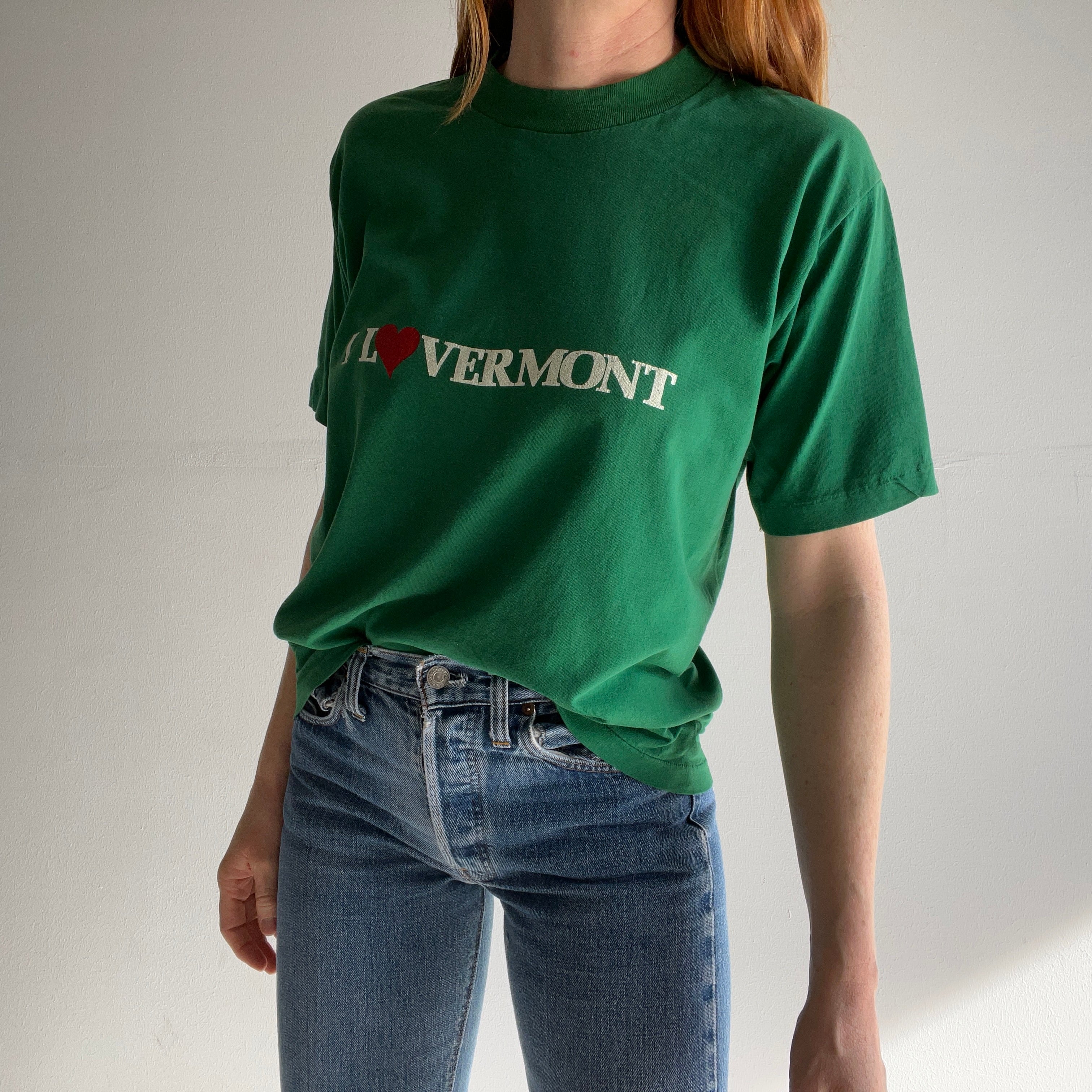 1980s I LOVE VERMONT T-Shirt