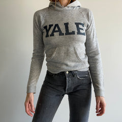 1980s Yale Pullover Hoodie - Kids L/Adult XS