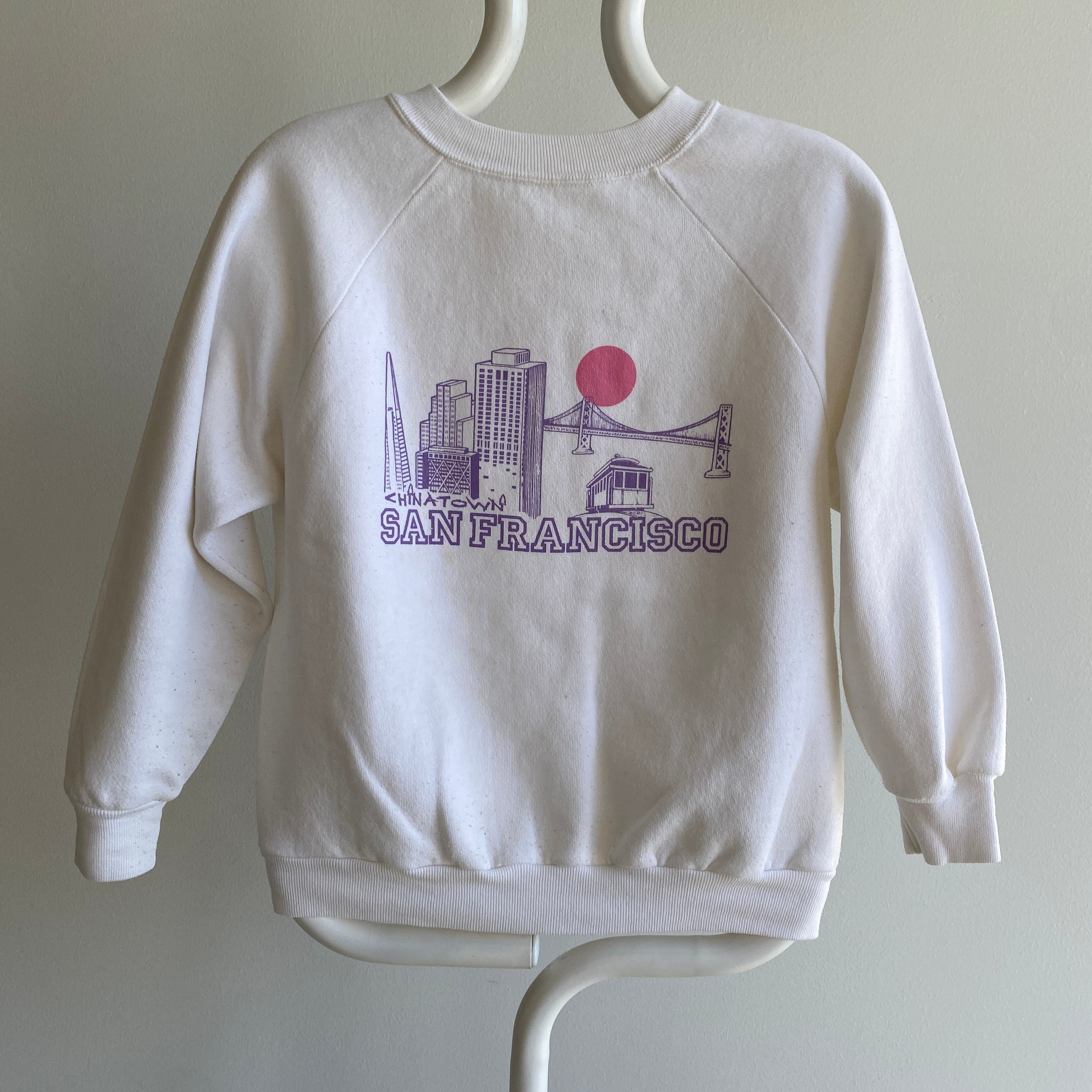 1970s San Francisco Chinatown Tourist Sweatshirt