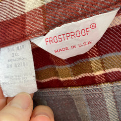 1980s Frostproof Heavy Cotton Flannel - OVERSIZED