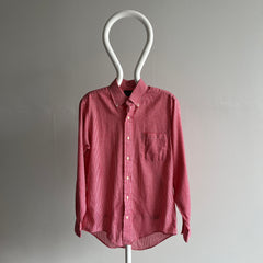 1980s Classic Casuals Checkered Button Down Shirt