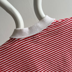 Polo en coton « Candy Stripe » des années 1980