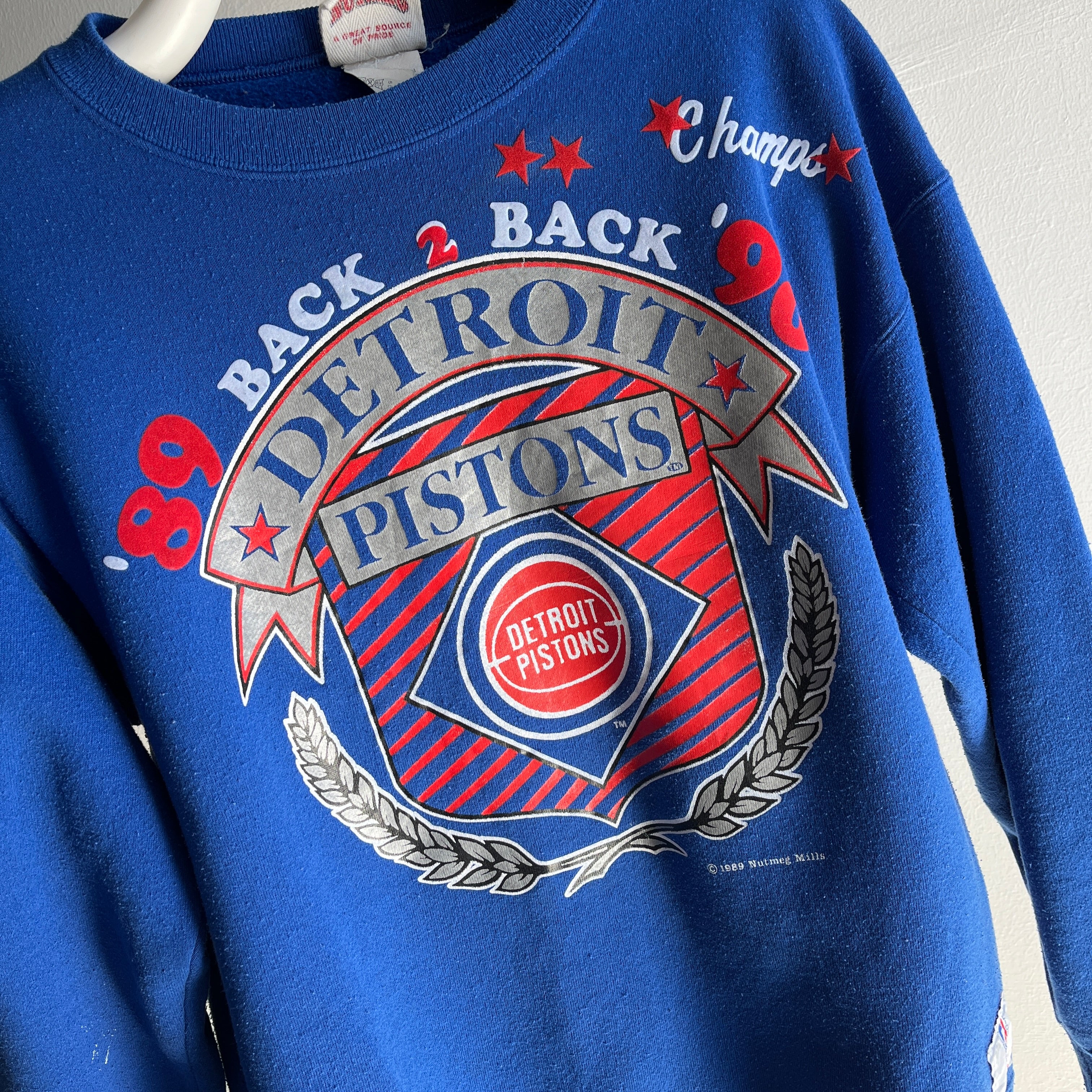 1989-90 Detroit Pistons Back to Back Champs - By Nutmeg