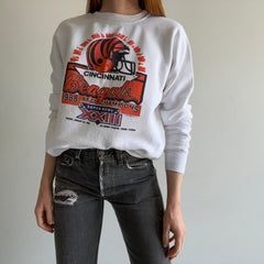 1988 Cincinnati Bengals AFC Champions Super Bowl XXIII Sweatshirt - HELLO!