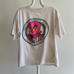 T-shirt touristique des années 1990 Ardastra Gardens & Zoo Nassau Bahamas - Blousy