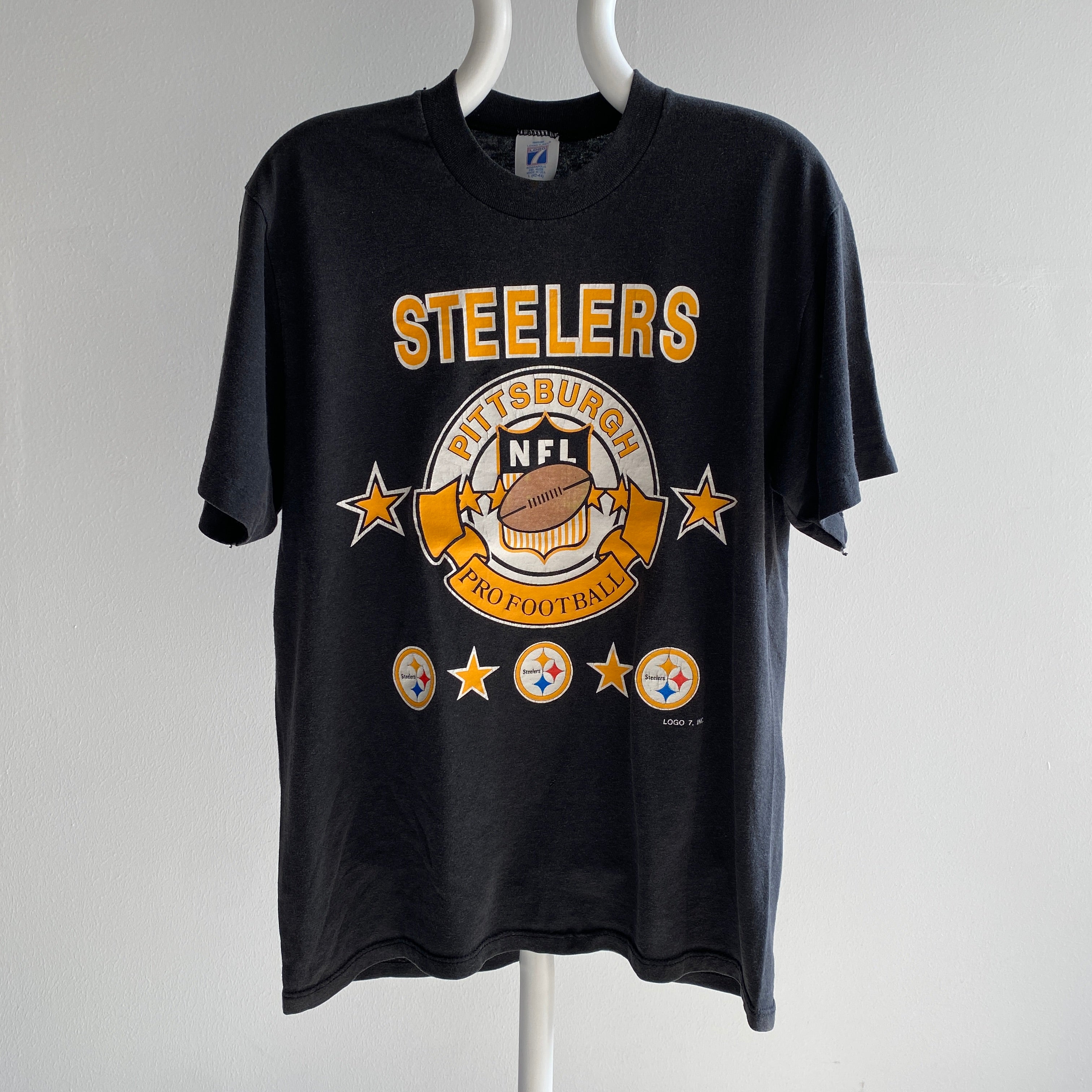 1980s Pittsburg Steelers by Logo 7 T-Shirt