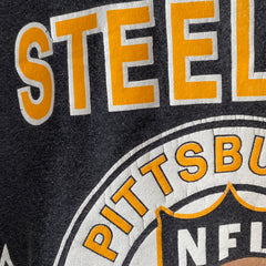 T-shirt Pittsburg Steelers des années 1980 par Logo 7