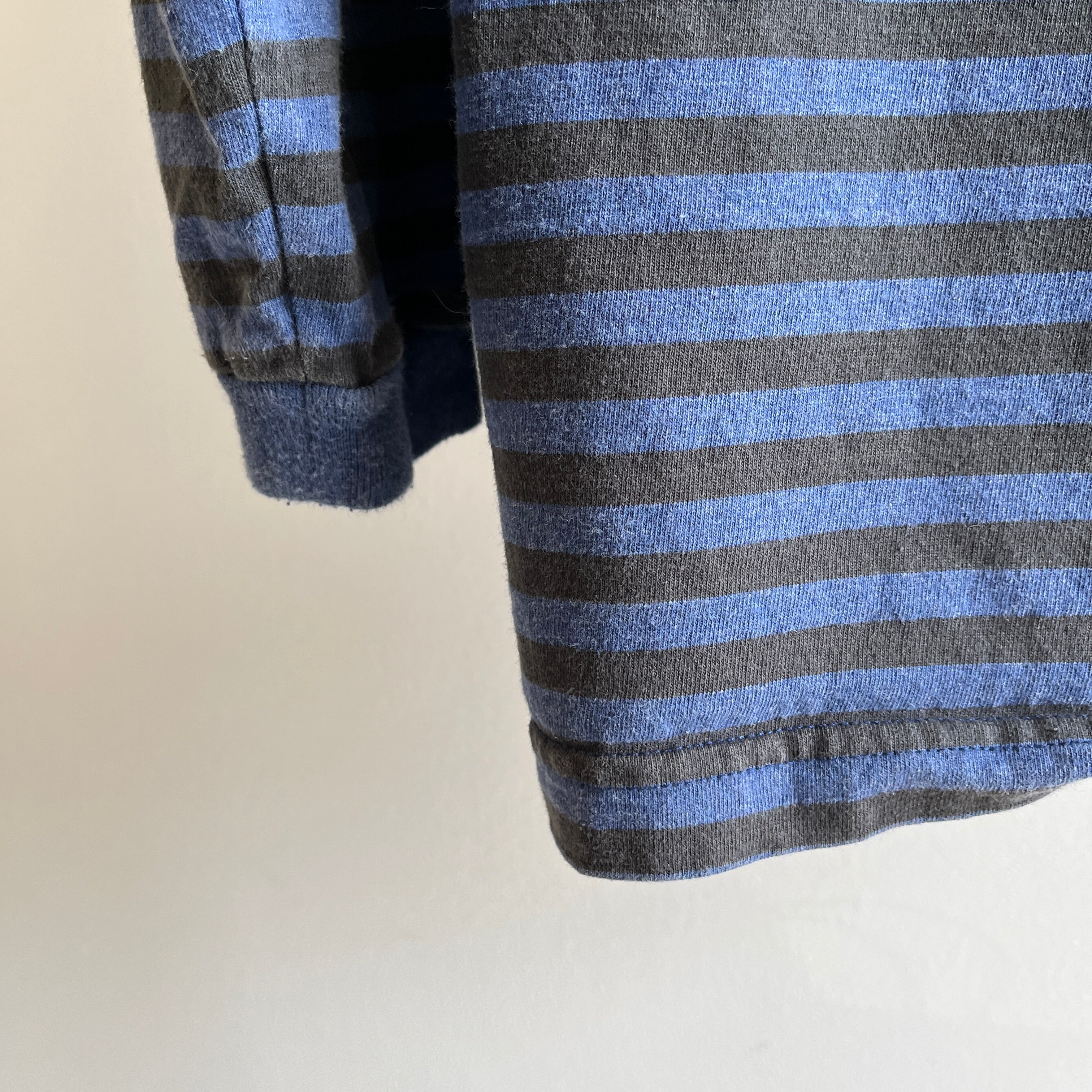 1990s GUESS STRIPED COTTON Long Sleeve T-Shirt
