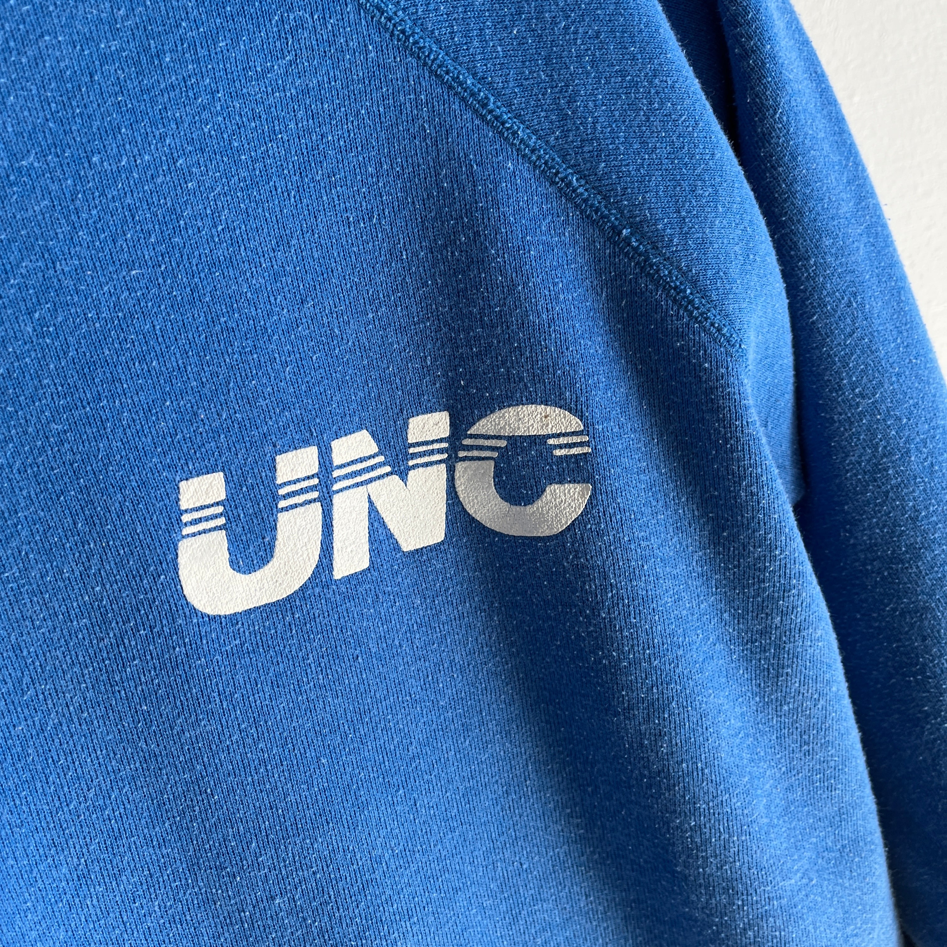 Sweat-shirt de l'Université de Caroline du Nord des années 1980