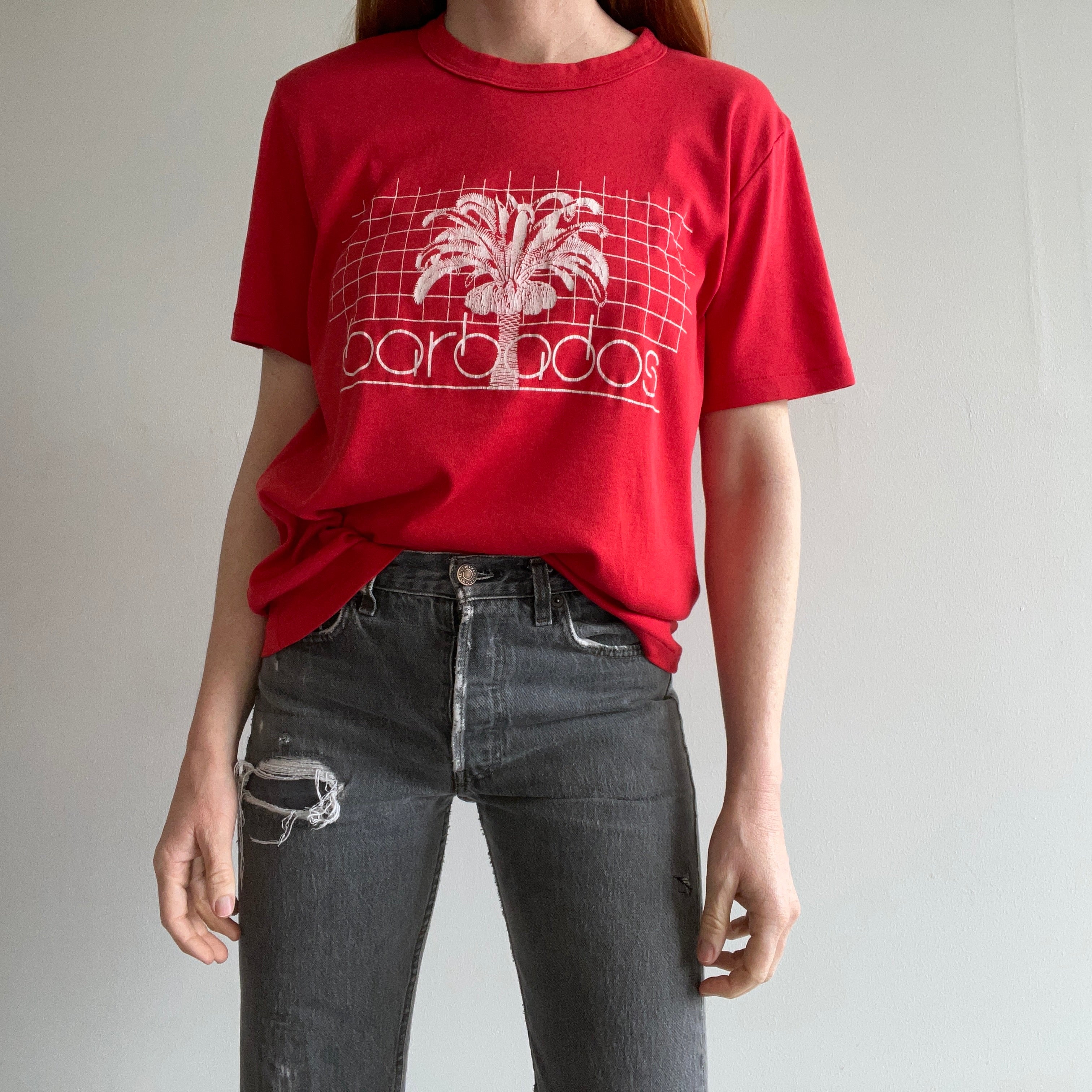 1980s Barbados Tourist T-Shirt