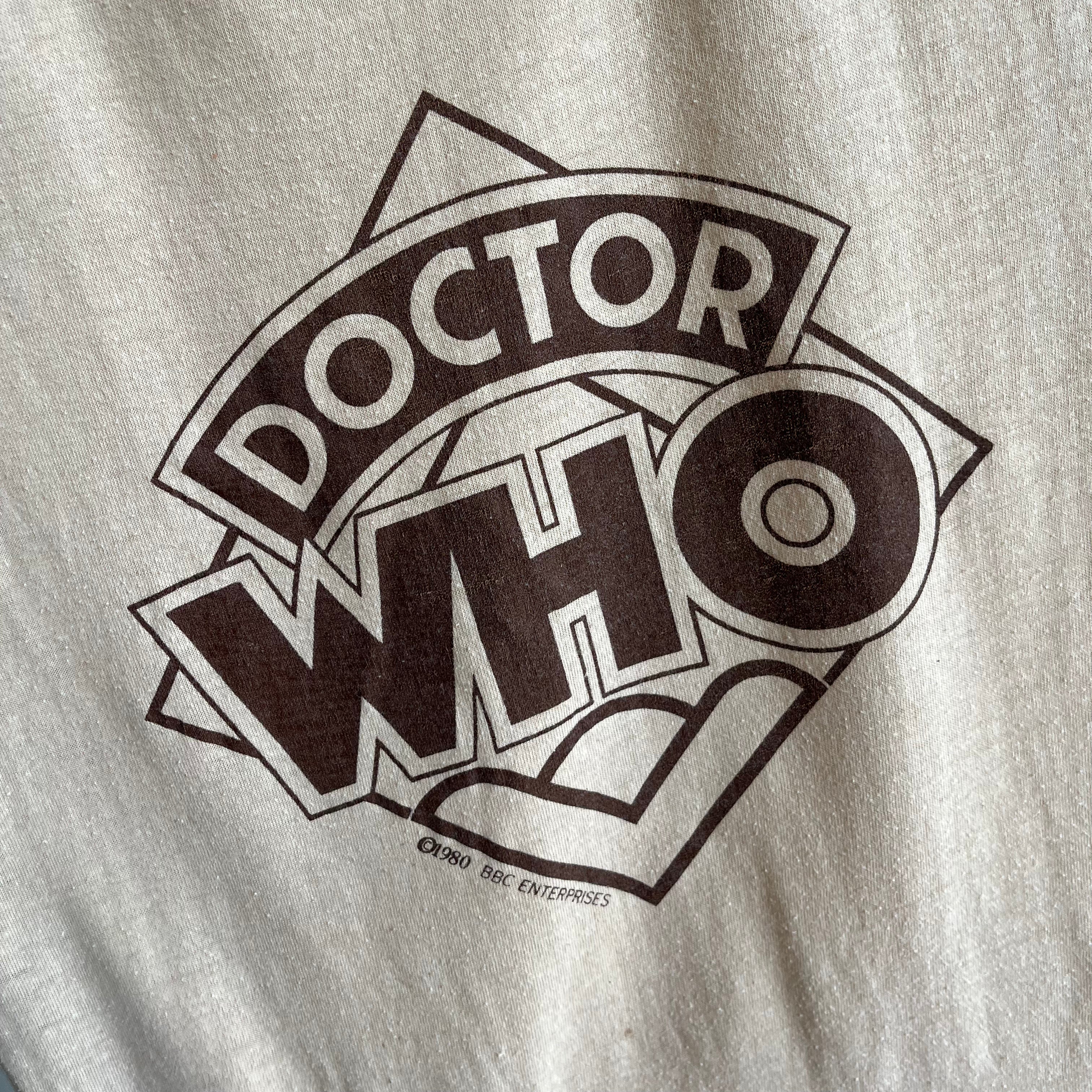 1980 Doctor Who T-shirt plus petit