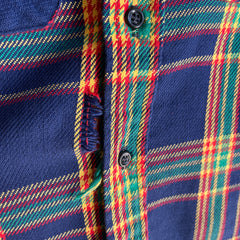 1970s Mr. Leggs Smaller Sized Tattered Cotton Flannel